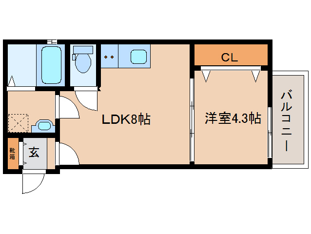 Speciale杉ヶ町の間取り