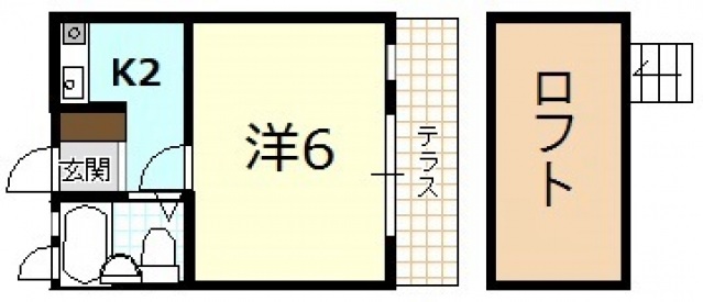 六番街メモリーヒルズの間取り