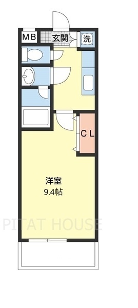 フジパレス太田II番館の間取り