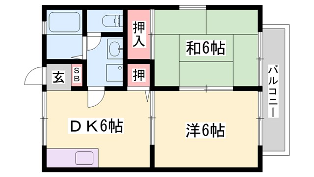 ハビテーションゆめさきの間取り