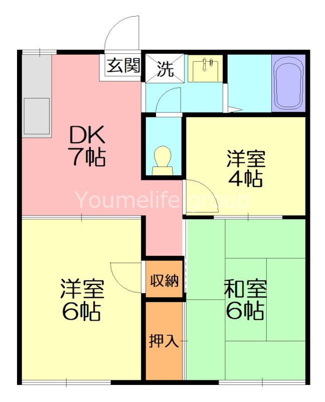 リゾート高麗の間取り