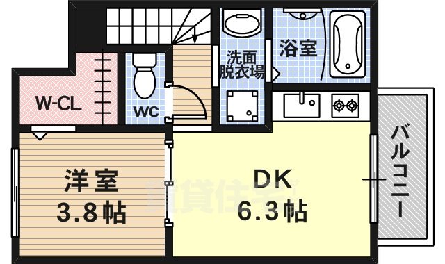 Refined山越の間取り