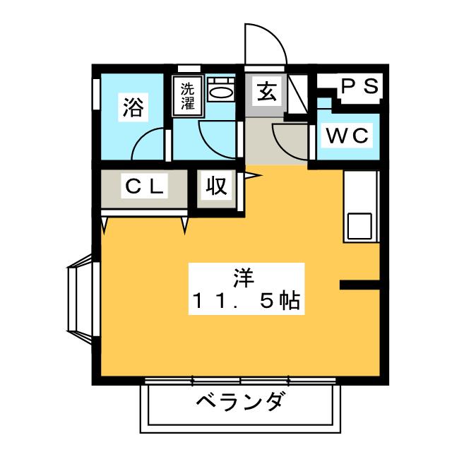 グリーンＩＷＡＳＡＫＩの間取り