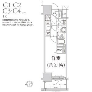 エスリード今池ルミナスの間取り