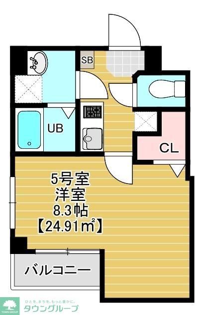 千葉市中央区蘇我町のマンションの間取り