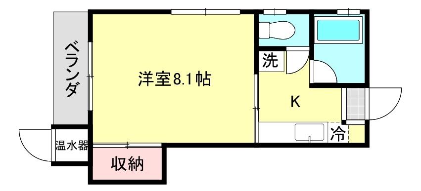 サンレモＢの間取り