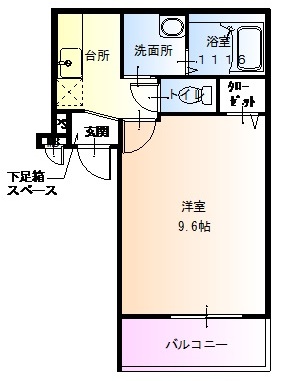 フォーリーブス 33 A棟の間取り