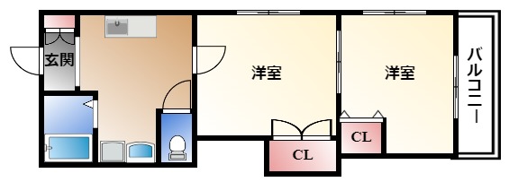 レジデンスカープ名古屋の間取り