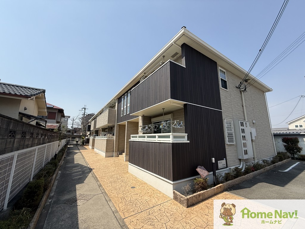 建物外観　「アンジール」、現地待ち合わせでのご案内も可能です。