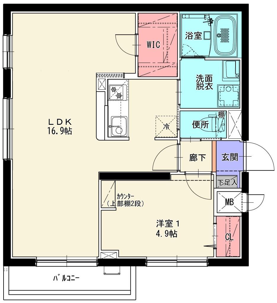 GranLoungeAkagiの間取り