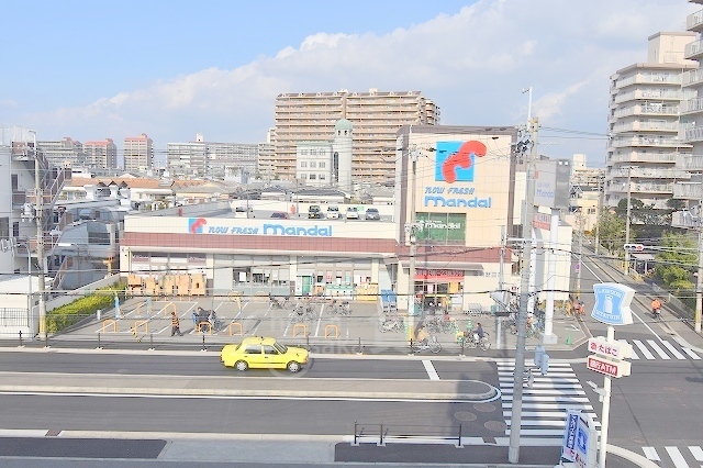 スーパー　万代　淀川新高店（スーパー）まで607m