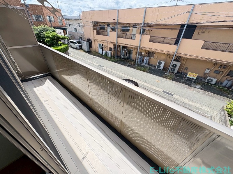 バルコニー　※別部屋写真添付