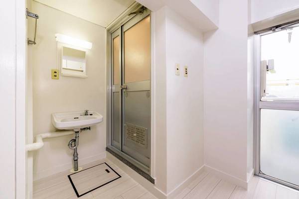 洗面設備　ビレッジハウスの同一物件・同一タイプの間取りの写真です