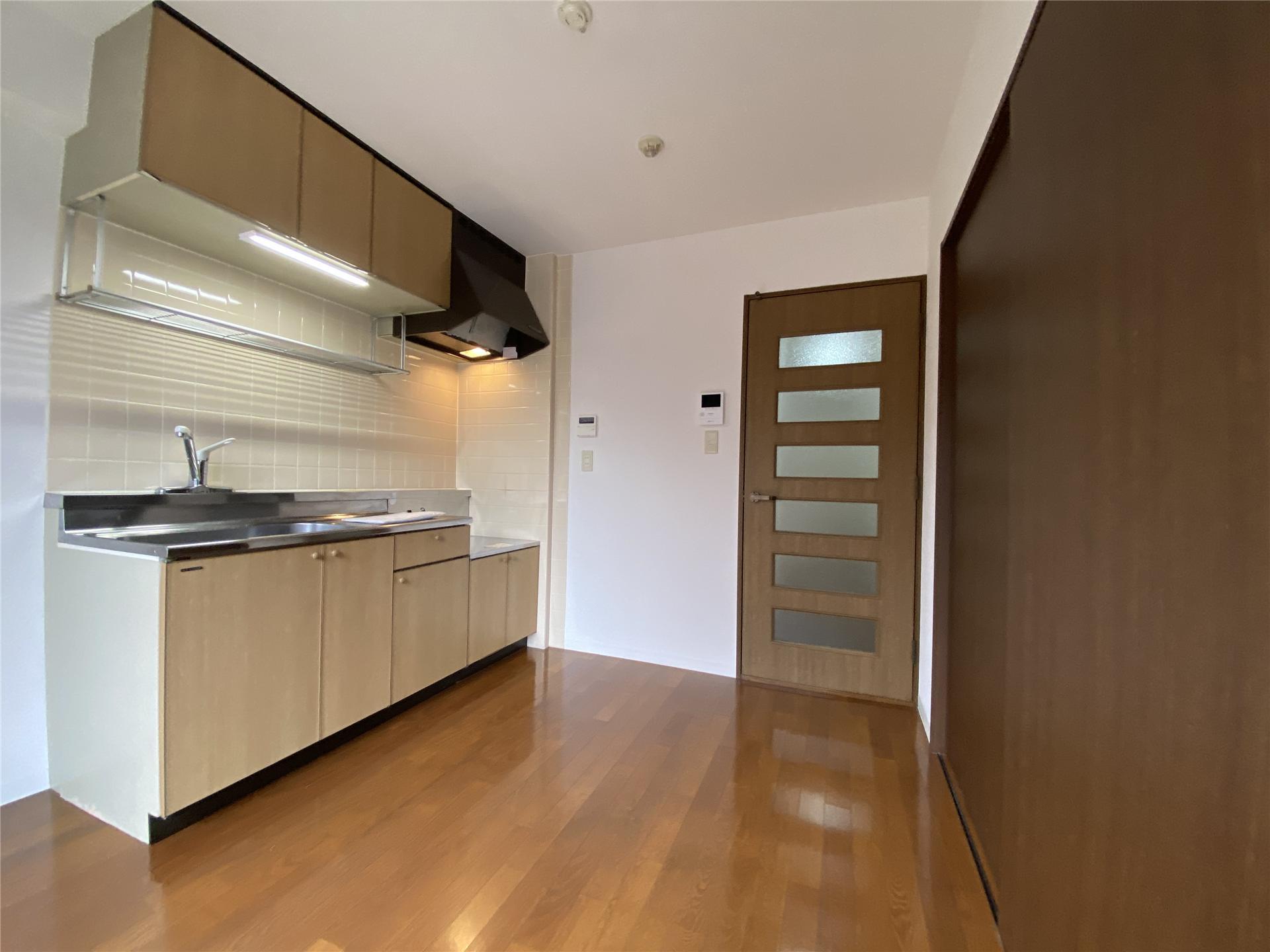 キッチン　シングルレバー付きのキッチンです