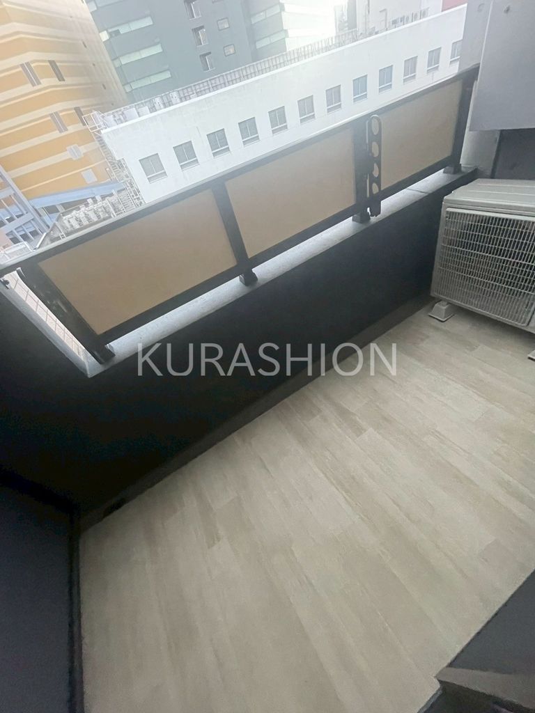 バルコニー　１号室タイプの写真になります。