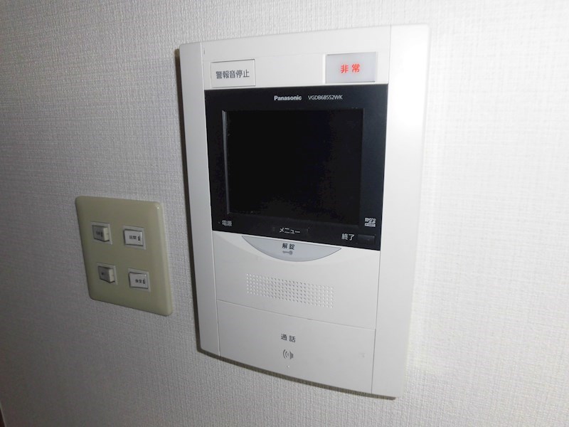 セキュリティ　※他号室参考写真です。