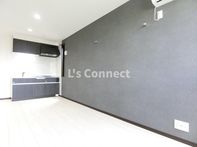 居室・リビング　アクセントクロス仕様のＬＤＫです。（別間取参考写真）