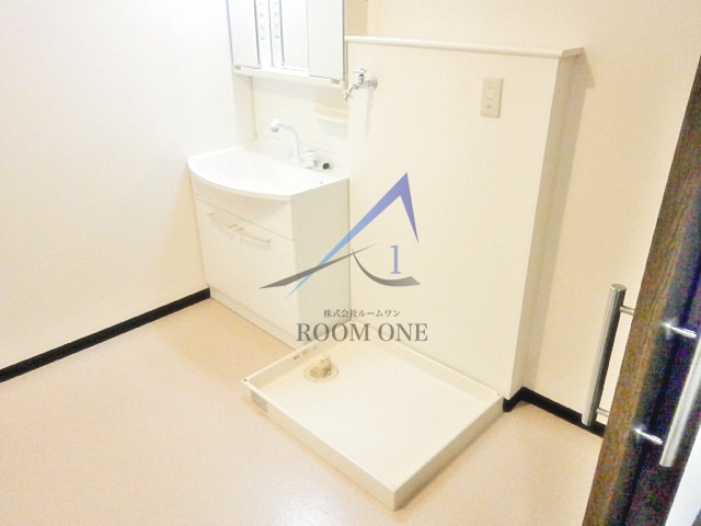 洗面設備　洗面台です。