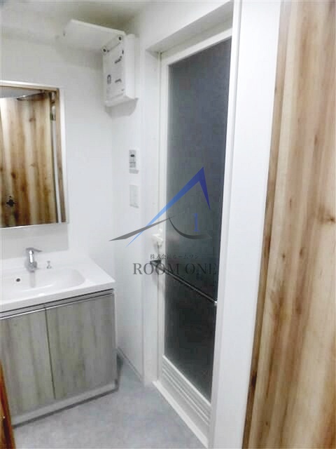 洗面設備　洗面台です。