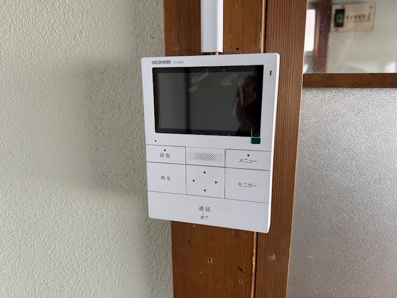 セキュリティ　モニターフォン完備でセキュリティも安心