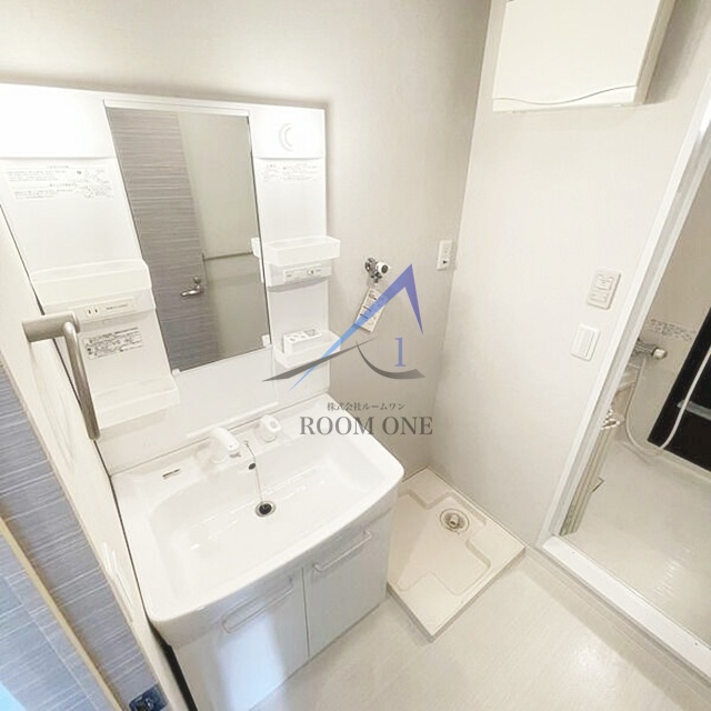 洗面設備　洗面台です。