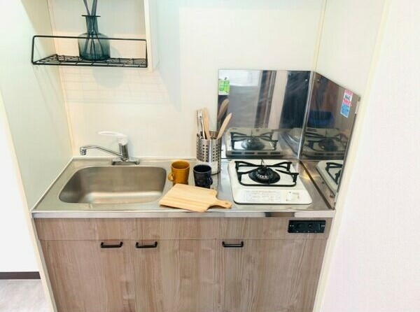 キッチン　清潔感のあるキッチン