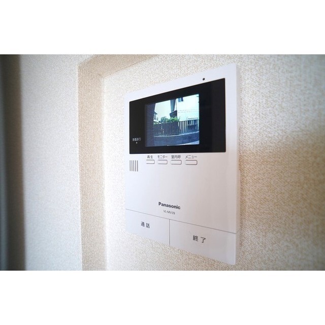 セキュリティ　ＴＶモニター付きで安心です♪