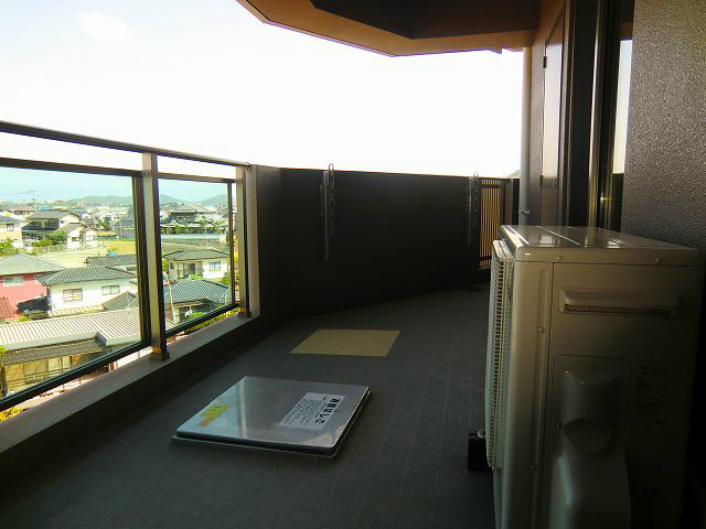 バルコニー　写真は同型物件です。