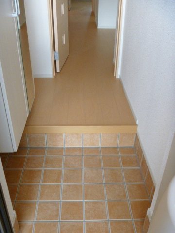 玄関　落ち着いた玄関です