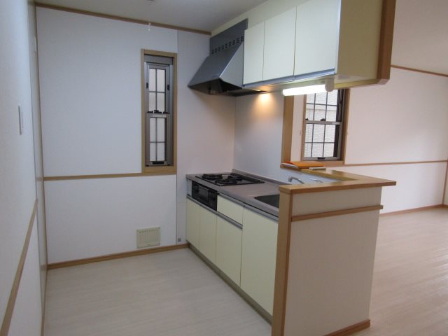 キッチン　反転タイプの写真使用