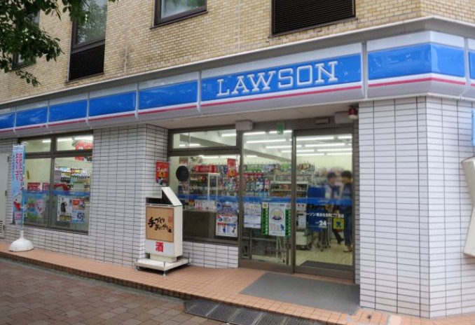 コンビニ　ローソン 横浜住吉町二丁目店（コンビニ）まで100m