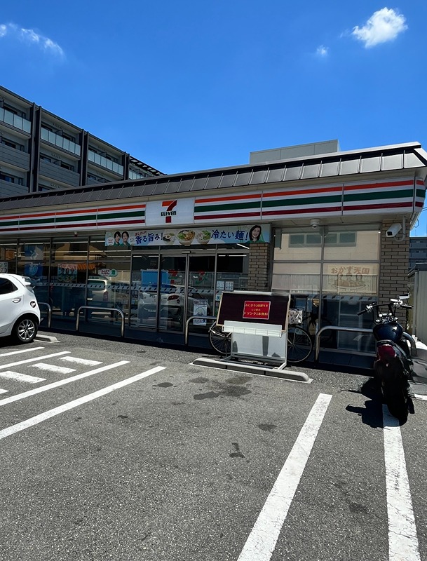 コンビニ　セブンイレブン 京都太秦下刑部町店（コンビニ）まで432m