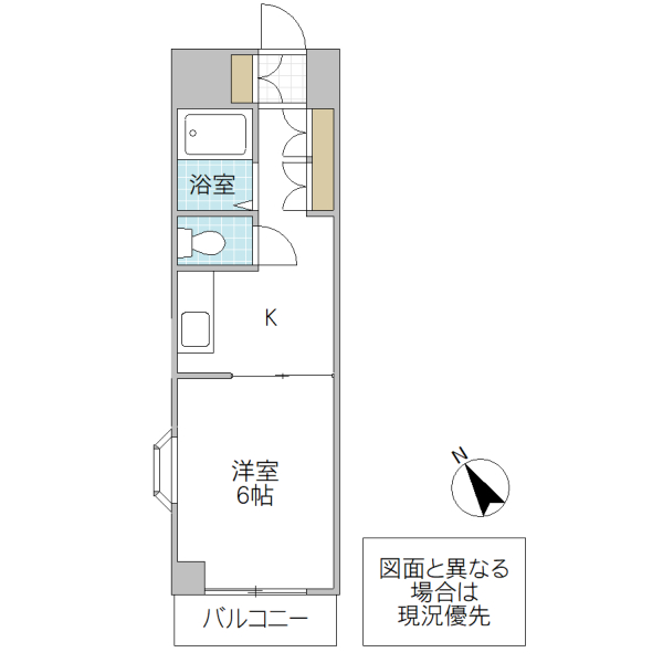 サンユニマンションの間取り写真