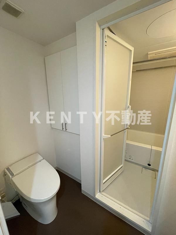 トイレ　ゆったりとした空間のトイレです