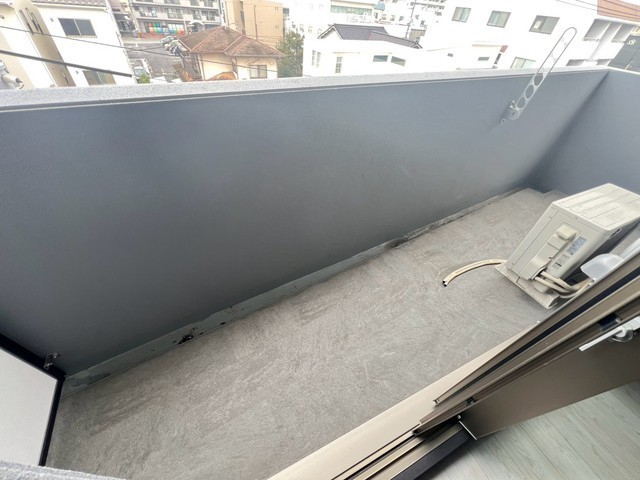 バルコニー　写真は違う号室です。