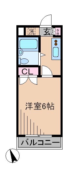 ハイツ井上の間取り写真