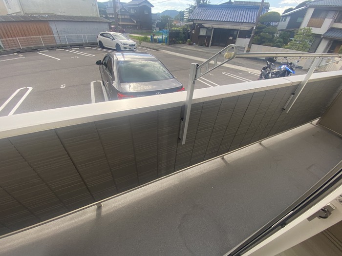 バルコニー　※105号室の写真です。