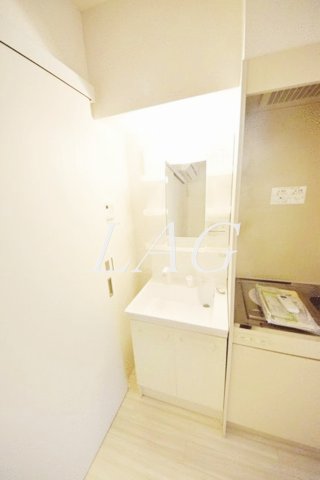 洗面設備　洗面台です。