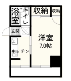メゾンドール浜松の間取り写真