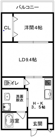 COCO MOZUの間取り写真