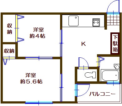 最善町ビルの間取り