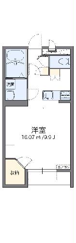 レオパレスルミナスの間取り