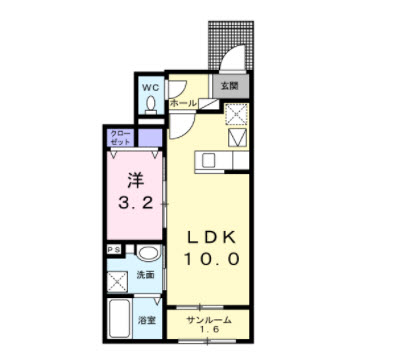 ラーク森　Iの間取り