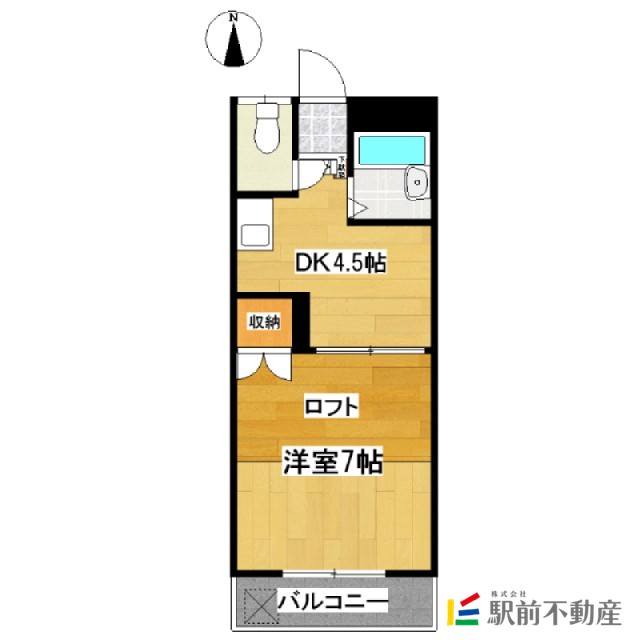 カーサ京町の間取り