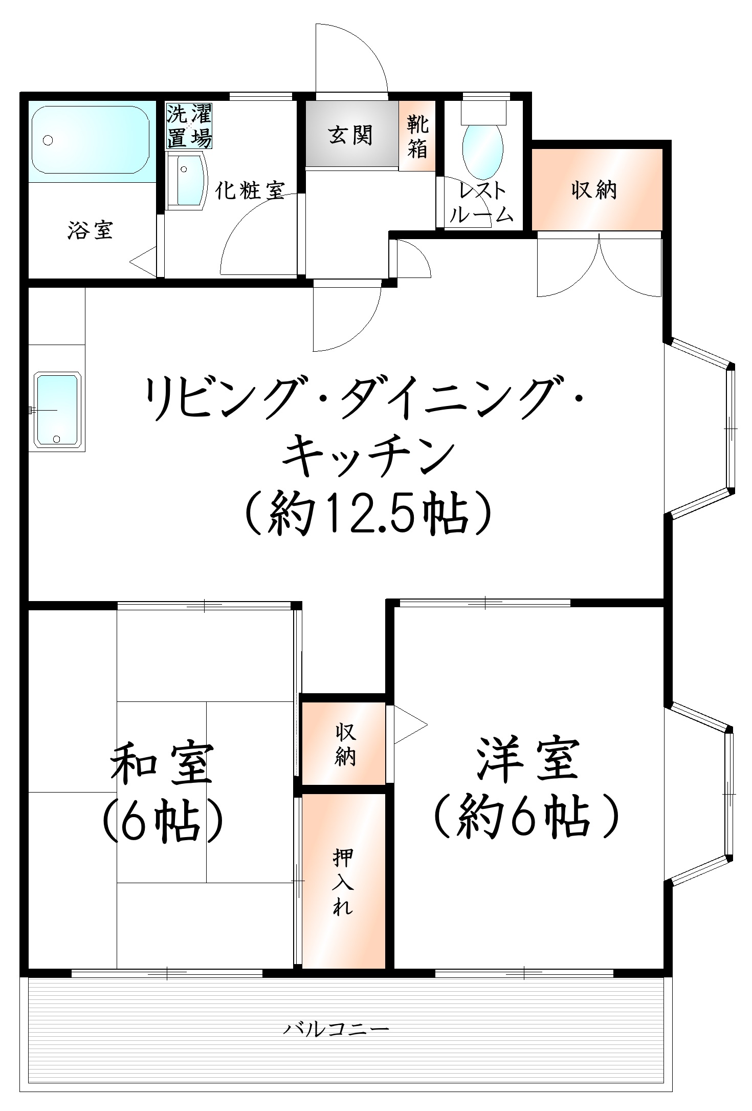 ヒルサイドテラスの間取り