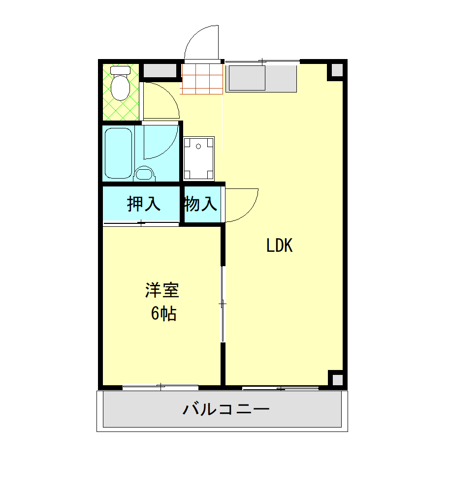 ヌーベル山下の間取り