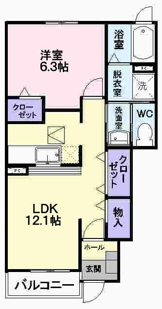 ボニ－トＡの間取り