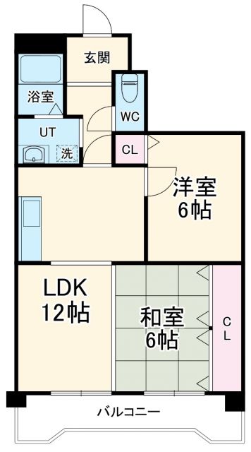 【ピースキャピタル上菅の間取り】