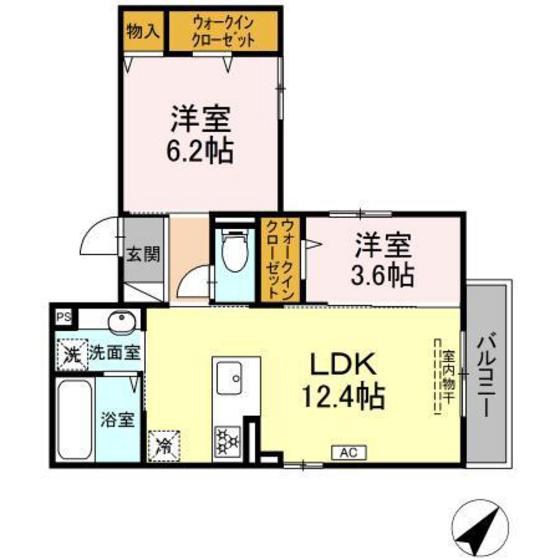 フィオーレ府中本町の間取り