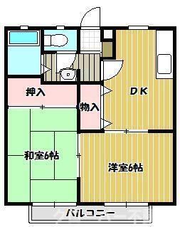 サンビレッジ七番街いちょう棟の間取り